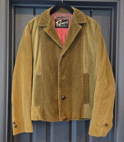 Vintage Romari Creations Label Men's Suede/ Corduroy Blazer (Fully Lined)