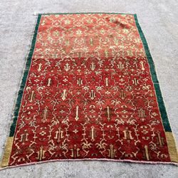 Turkish 3’10x5’11 Handmade Area Rug 