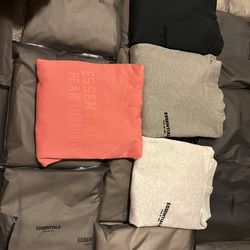 essentials hoodies and sweats