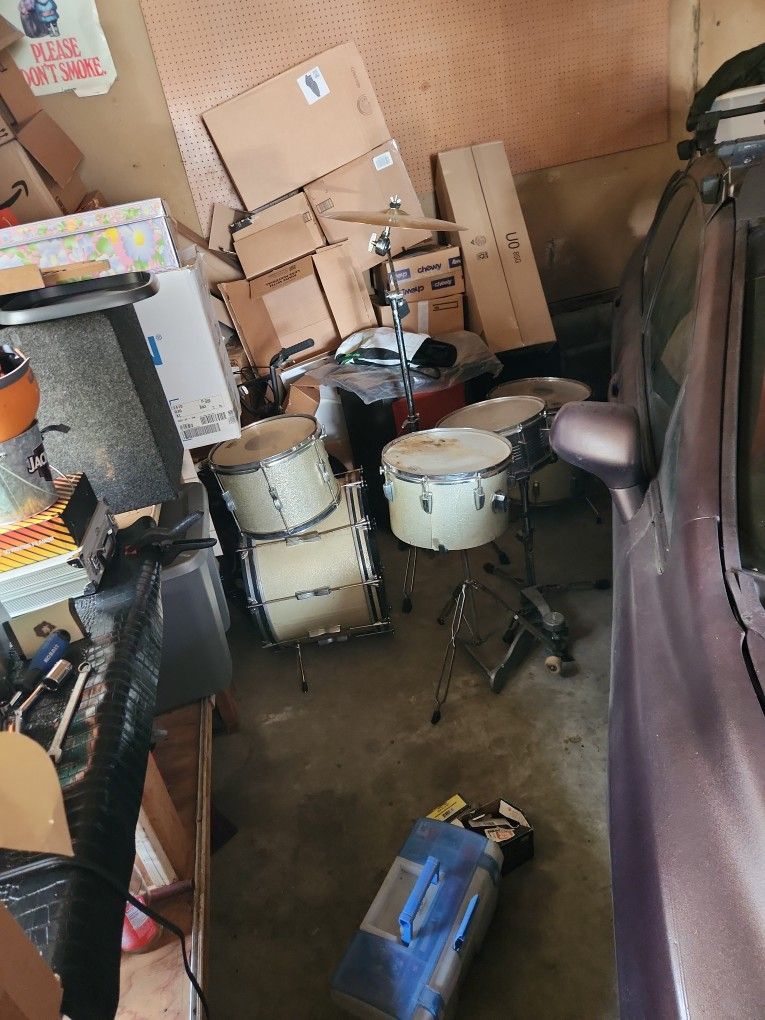 Old Ludwig Drum Set 63 Or 64 I Think