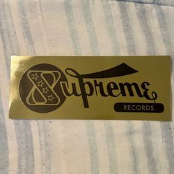 Supreme Sticker 