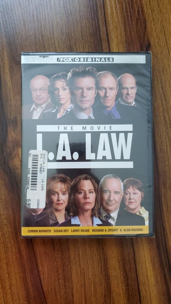 L.A. Law The Movie DVD **RARE/OOP Corbin Bernsen Susan Dey Harry Hamlin