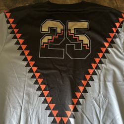 Sf Giants Promotion Native American Jersey 