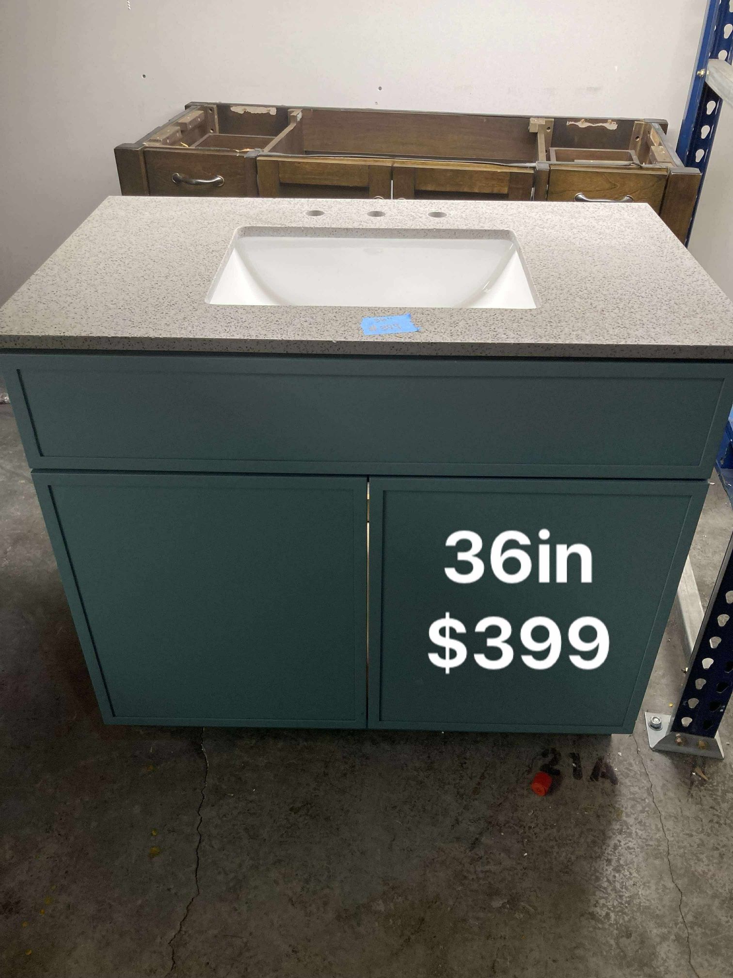 36in Bathroom Vanity With Top