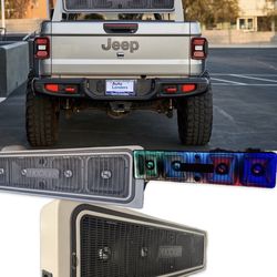 New CUSTOM SPEAKER BOX RGB LIGHTS WITH 4 kicker st 9” mid bass speakers and tweeters