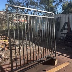 Iron Fence / Wood Fence