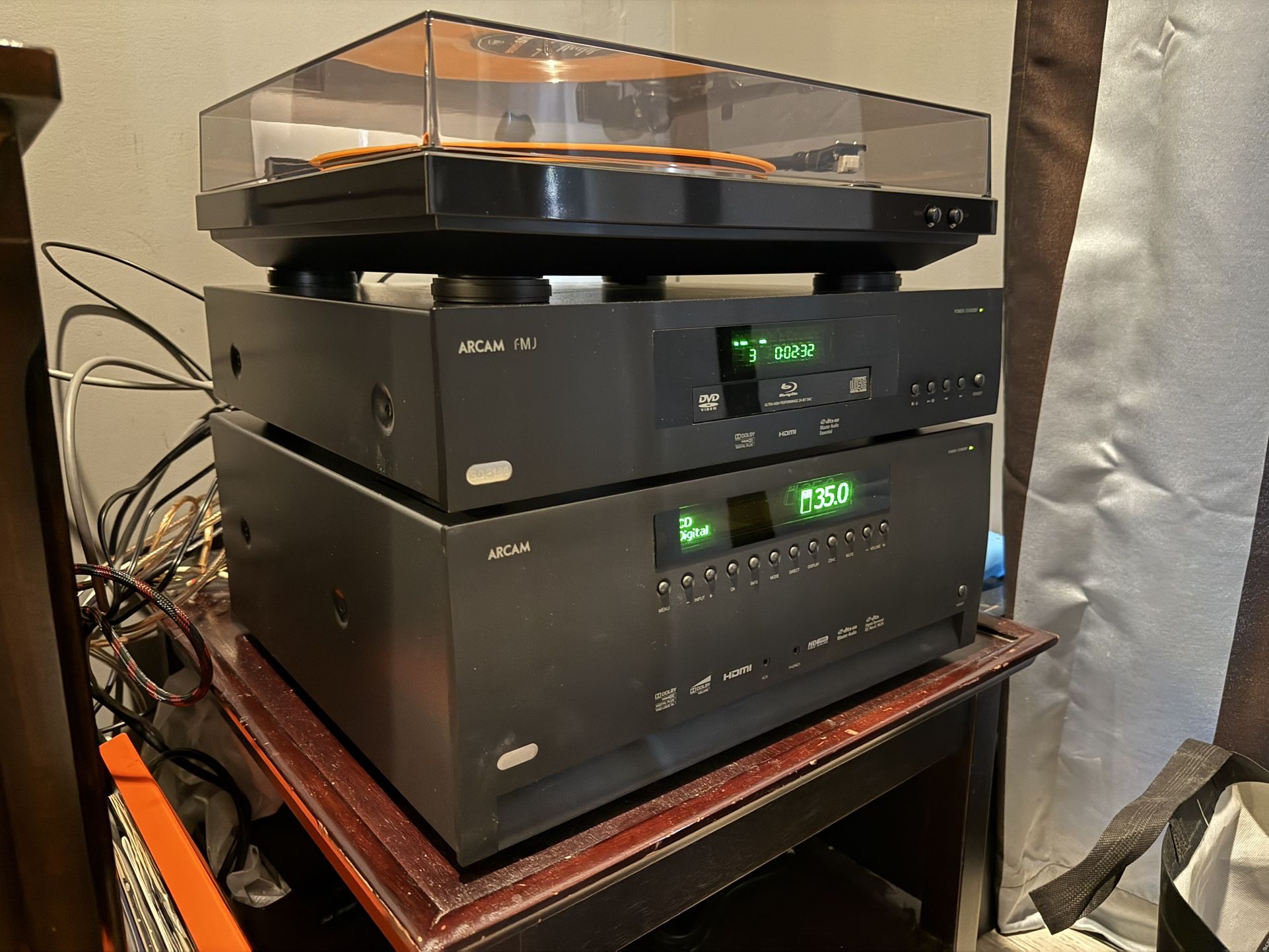 Arcam FMJ Avr 600 Receiver 120watts X7 All Working