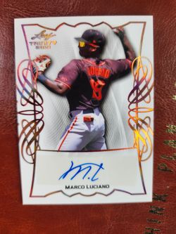 Marco Luciano Autographed Card