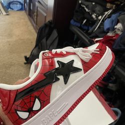 Bape Shoes Spider Man