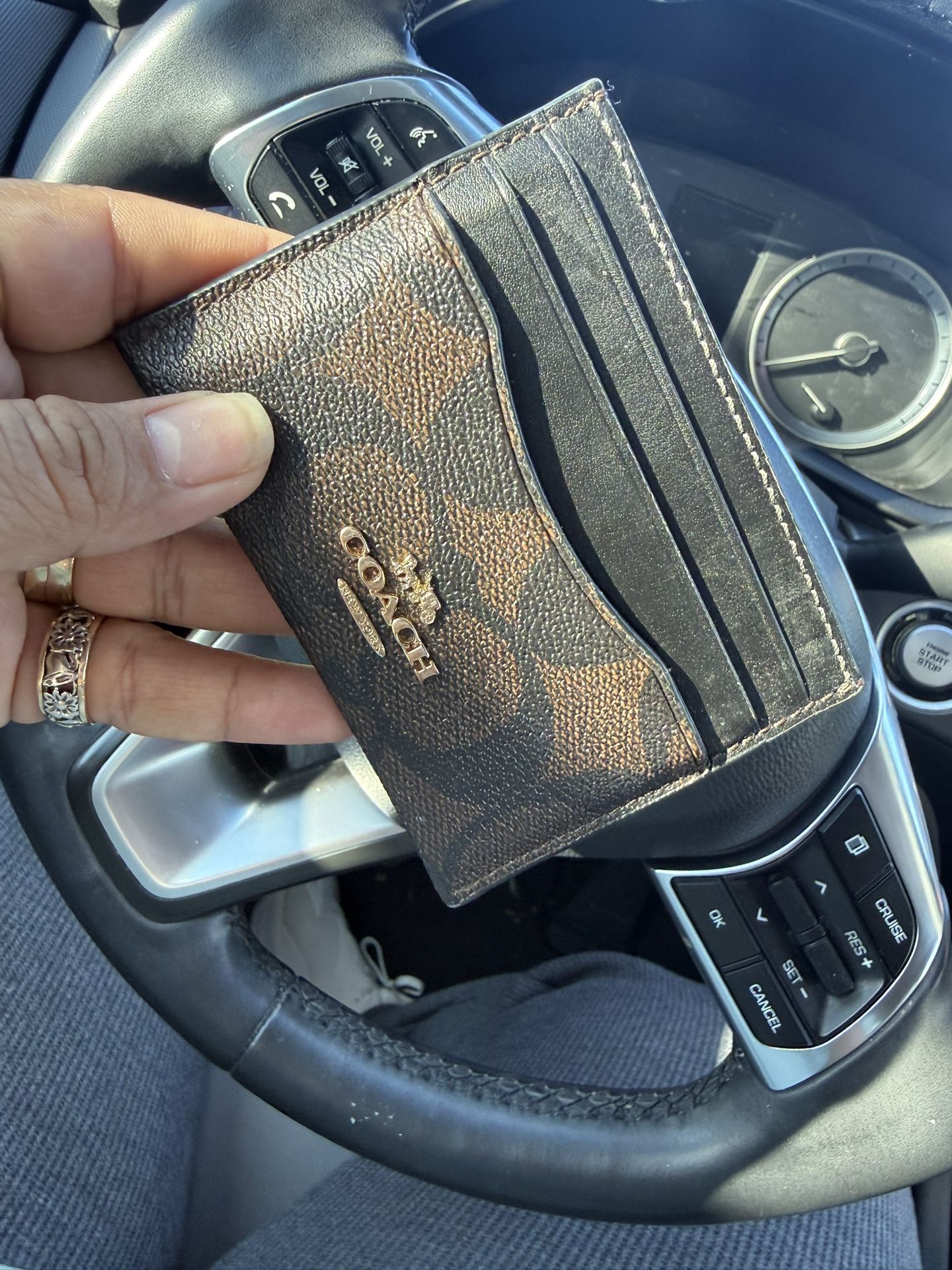 Coach Card Wallet 