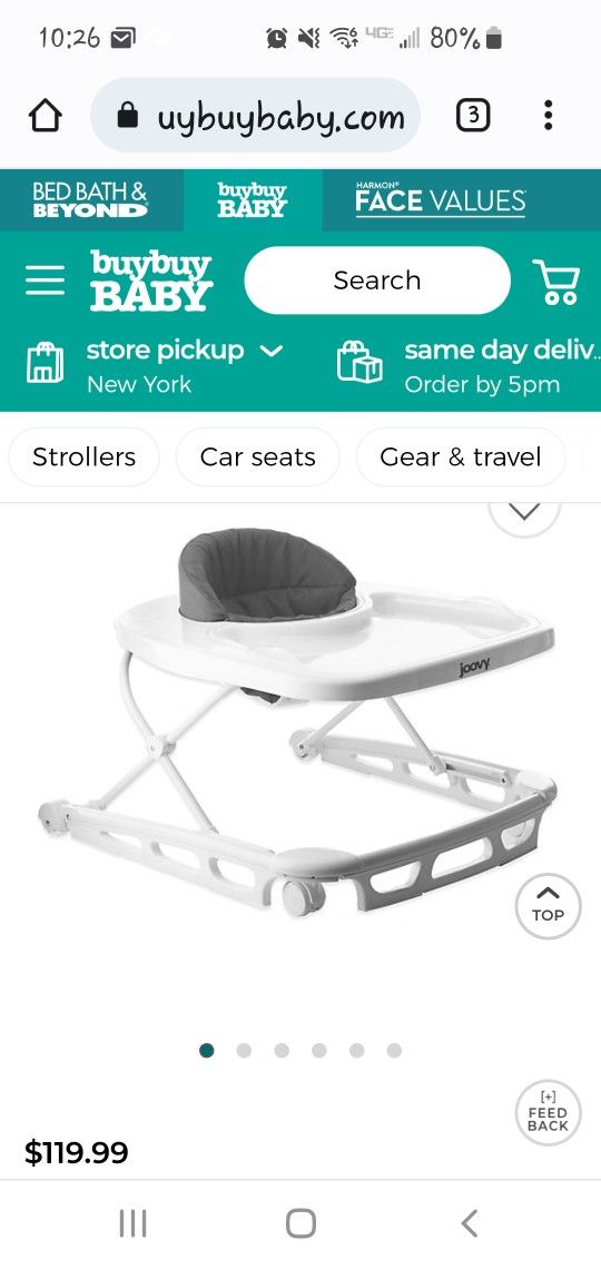 Joovy spoon walker charcoal sale