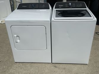 Whirlpool Washer And Electric Dryer With Removable agitator 