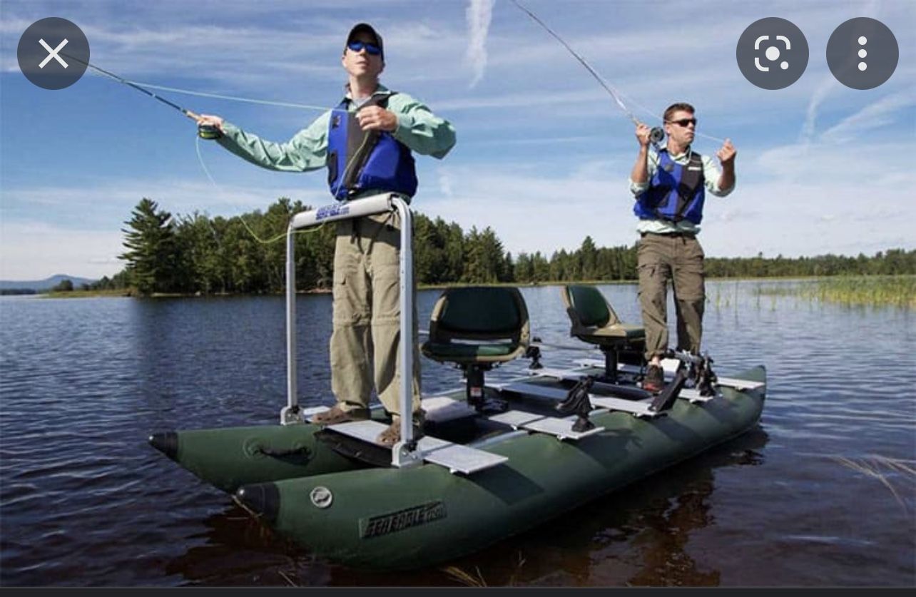 Sea eagle pontoon boat