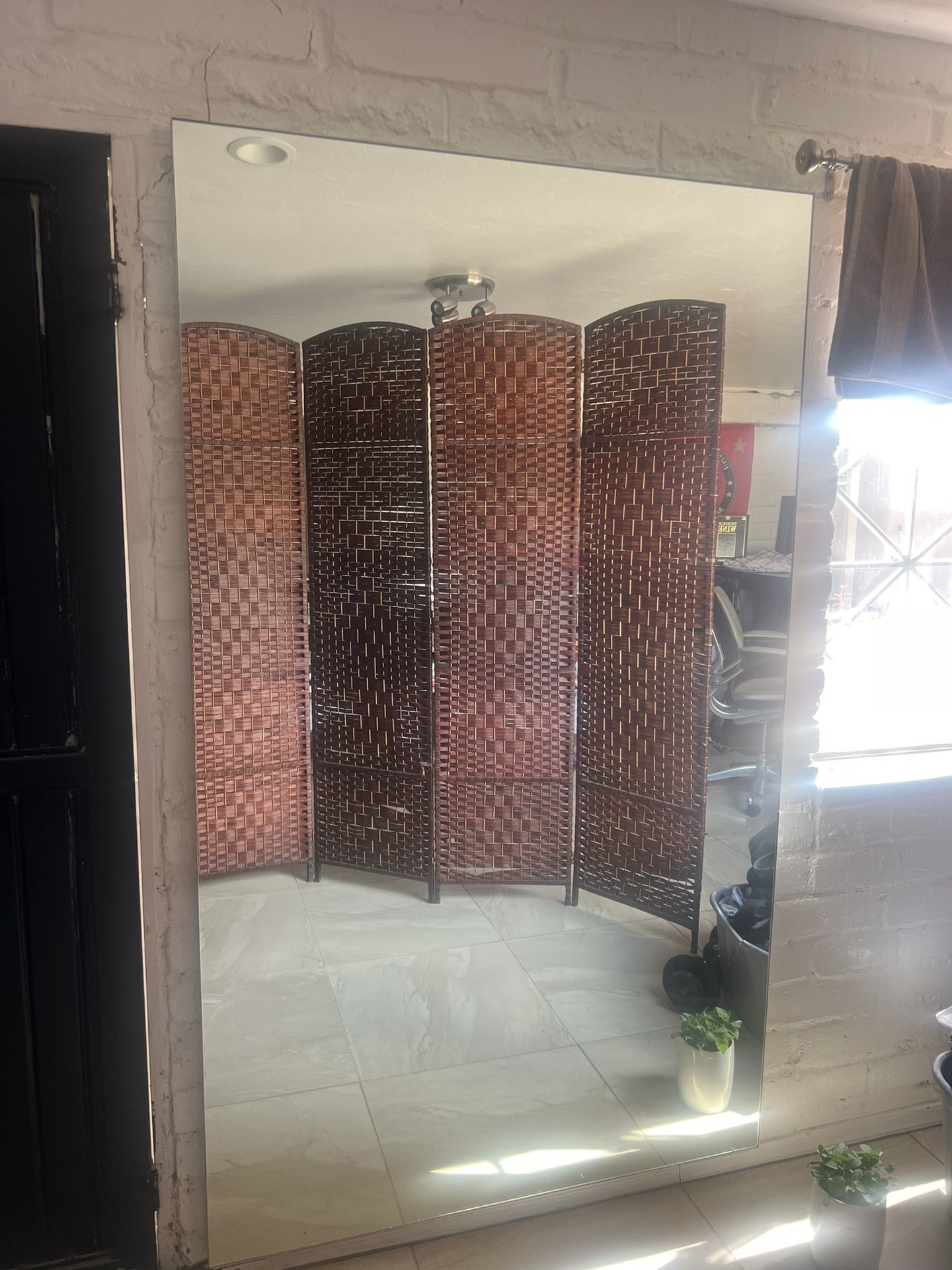 One day only!! 500 Firm!! MIRROR 46 1/2” Wide X 79” Vertical