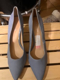 Blue heels