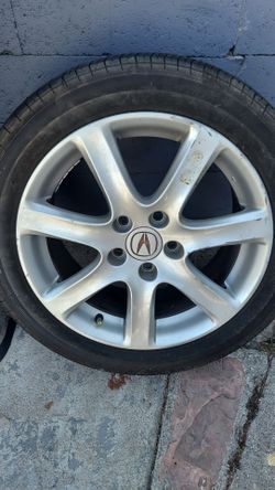 Acura tsx spare wheel