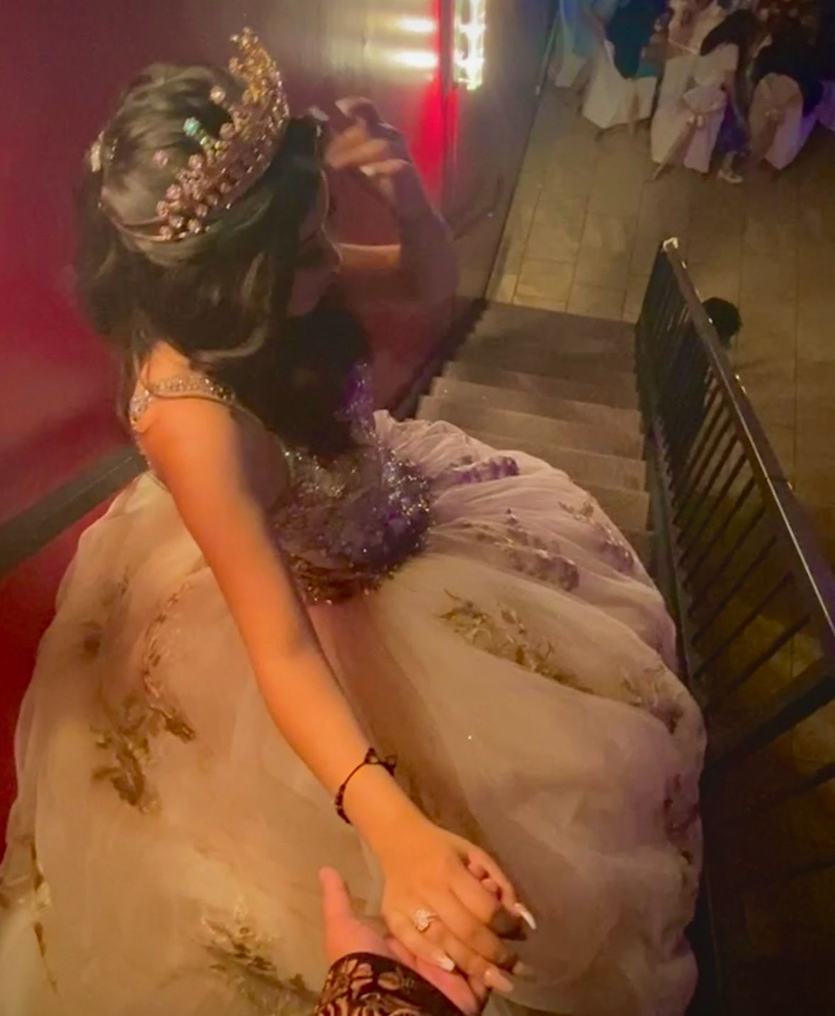 Champaign Quinceañera Dress