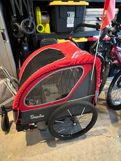 Sepnine Kids Bike Trailer/ Stroller
