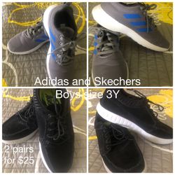 Boys Tennis Shoes Size 3Y