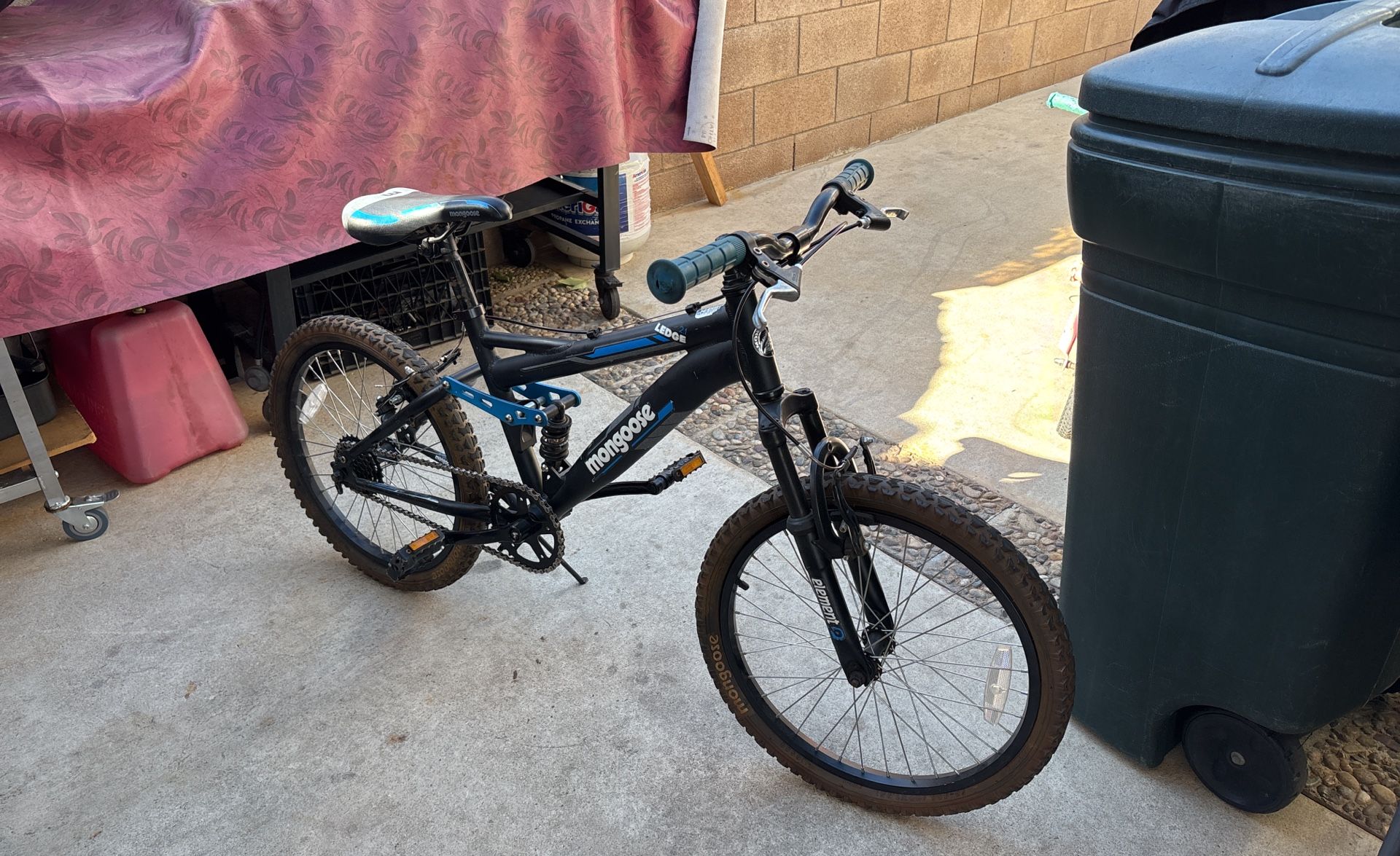 Bike Size 20” Mongoose Sigle Speed 40 Bucks