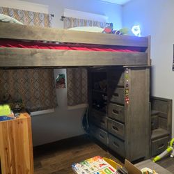 Twin loft bed