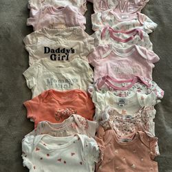 Baby Girl Onesies 