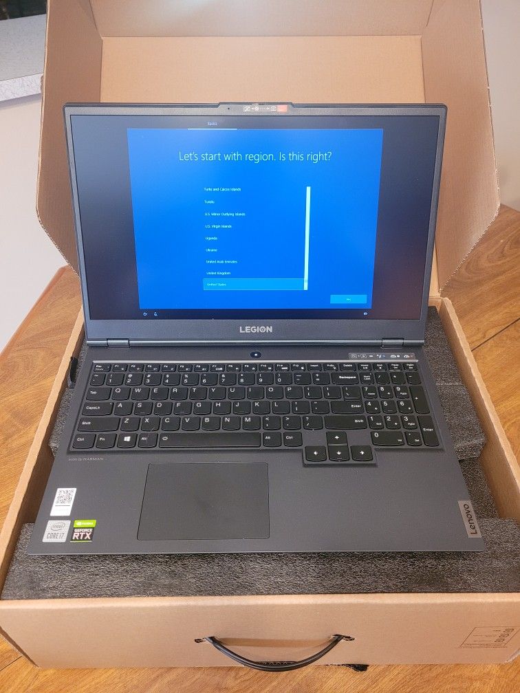 Lenovo Legion 5 2016 Laptop Rtx2060