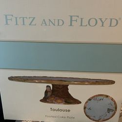 Fitz and Floyd-Toulouse-Footed Cake Plate
