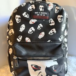 THE EXORCIST MOVIE PAZUZU & REGAN ALL OVER PRINT MINI BACKPACK BAG HORROR