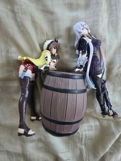 Atelier Ryza Lila and Reisalin figures
