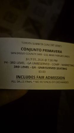 Tickets 🎟