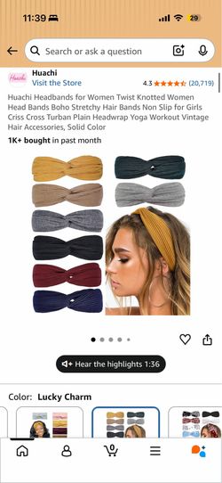 Headbands - new unopened