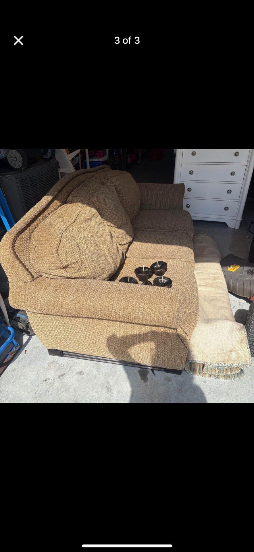 Couch Barely Used Good Condition
