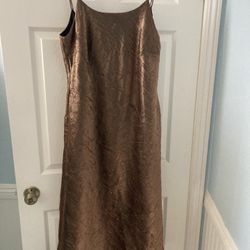 Gold Formal Dress Size 16