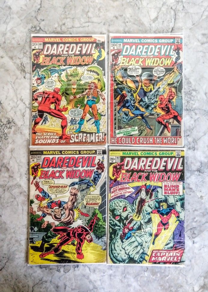 Comic Book Lot - Daredevil & Black Widow