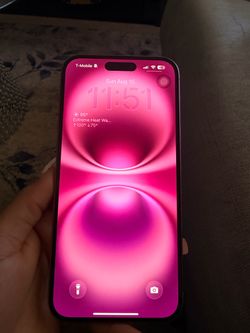 Locked T-Mobile Apple iPhone 16 Plus Pink 128 GB