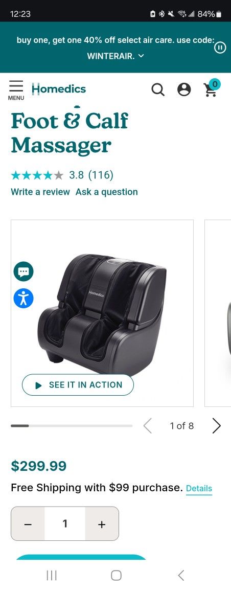 HoMedics Foot Massager
