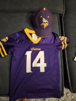 Kids Vikings Jersey And Hat