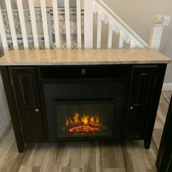 🔥 TV Stand With Electric Fires And Storage. 