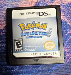 Pokémon SoulSilver Nintendo DS Cartridge Only USA Authentic Tested and Working!