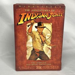 Indiana Jones - The Adventure Collection DVD 3-Disc Set Widescreen Complete CIB