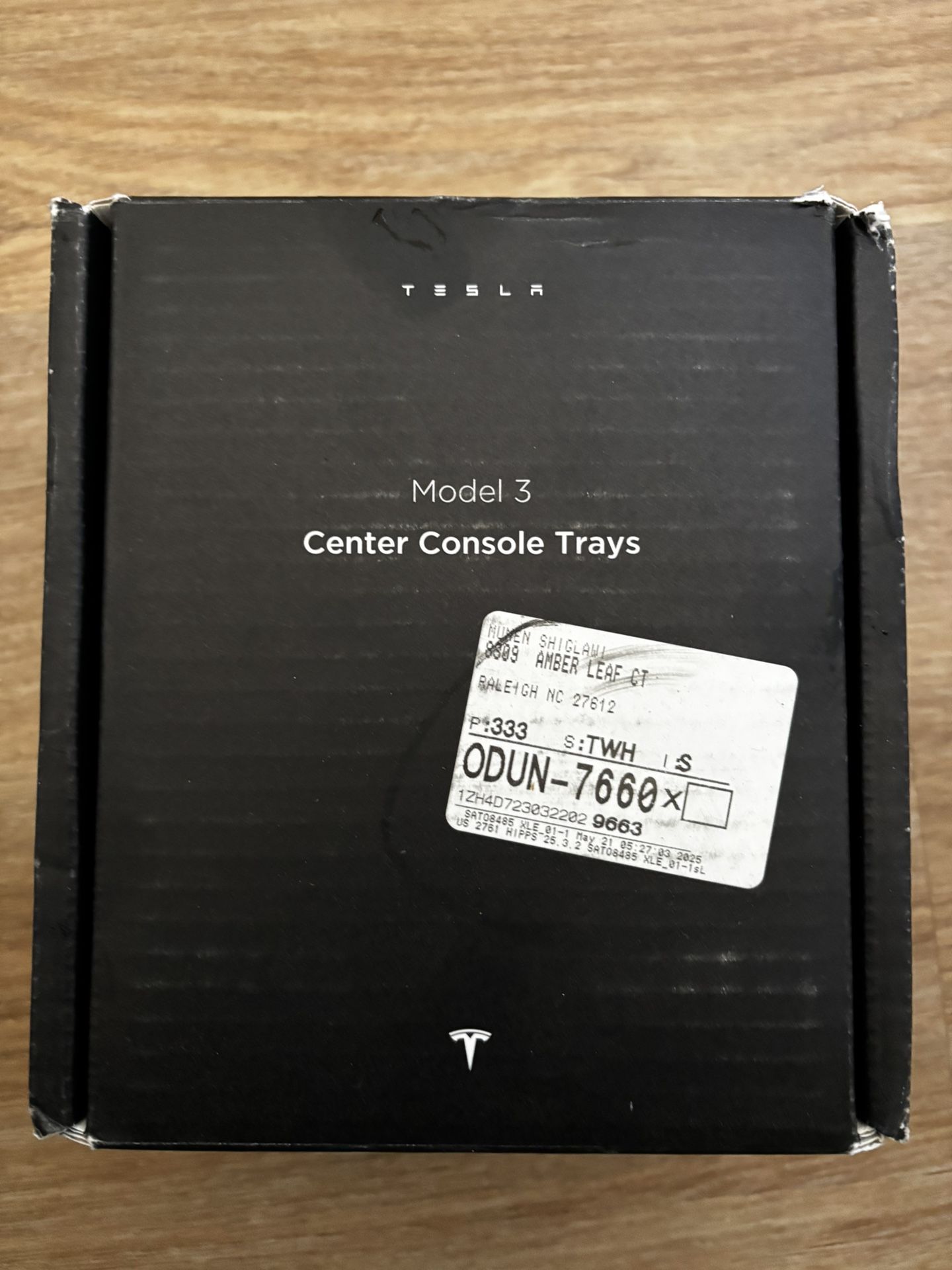 Brand New Tesla Model 3 Center Console Trays