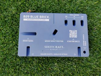 Blue brick swing trainer