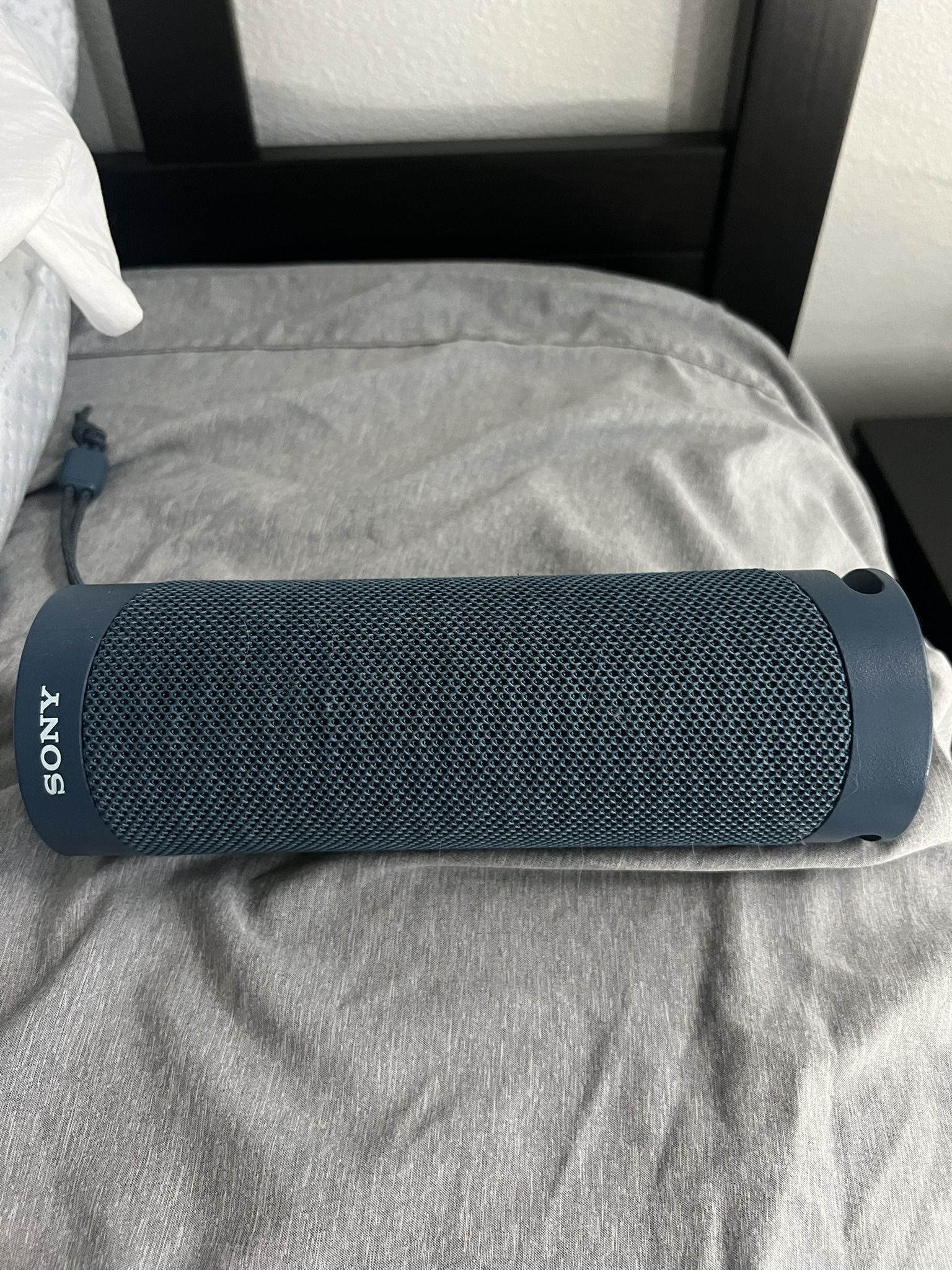 Blue Sony Extra Base, Waterproof Bluetooth Speaker 