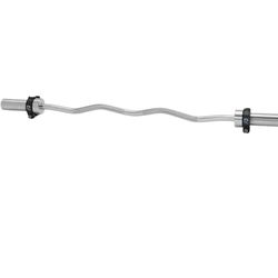 Fitness Gear Curl Bar Barbell Weight Lifting Home Gym 