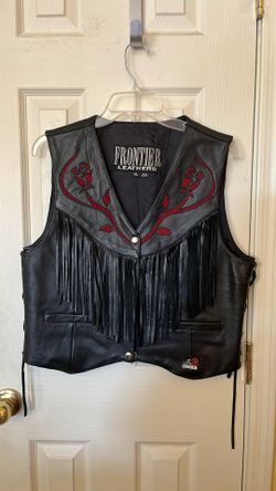 Frontier, leather vest