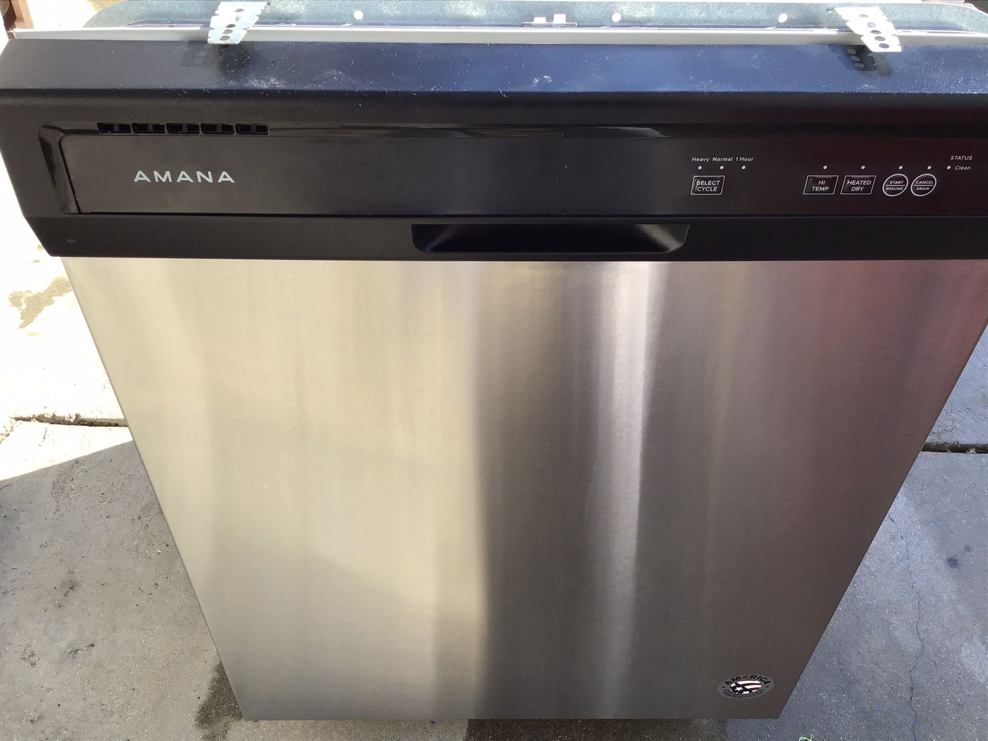Amana - Dishwasher - Stainless steel Model:ADB1400AGS SKU:579652