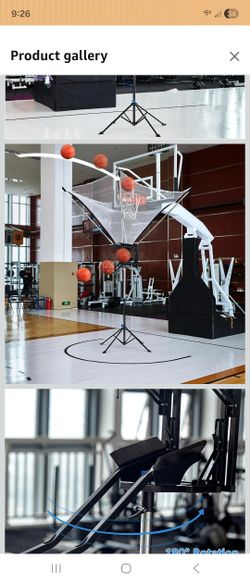 Brand New Basketball Rebounder with Rotating Track