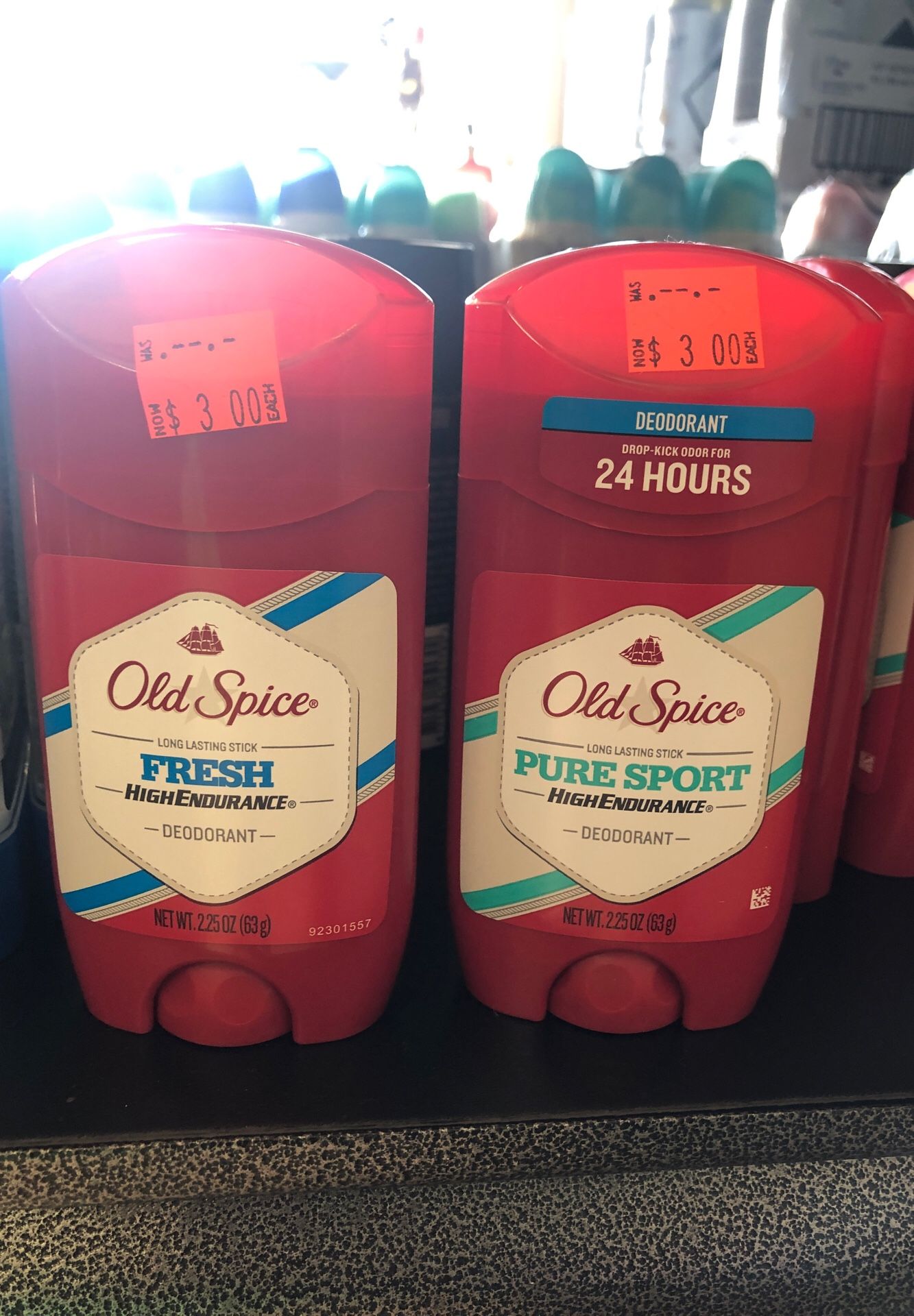 Old spice deodorant fresh/pure sport