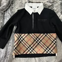 Toddler Boy Burberry Long Sleeve 
